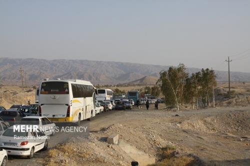 ترافیک سنگین در آزادراه کرج _ قزوین