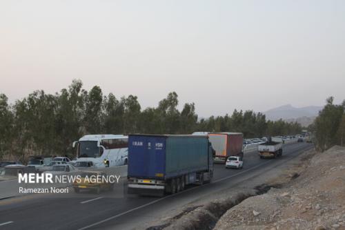 محور فیروزکوه و آزادراه قزوین–کرج دارای ترافیک سنگین است