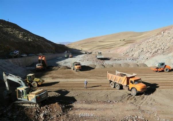 پیشرفت 88 درصدی سد تاج امیر دلفان