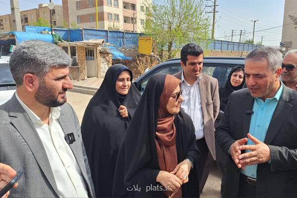 وزیر راه و شهرسازی وارد ورامین شد