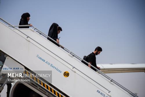 انتقال 40 هزار و 671 زائر ایرانی به عتبات عالیات با 290 پرواز