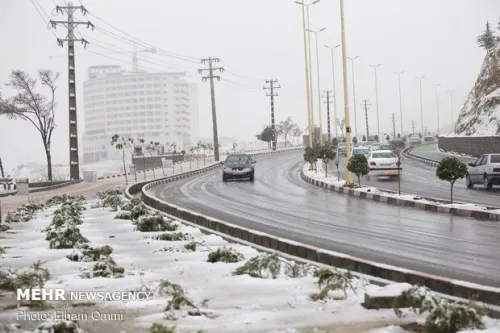 هشدار نارنجی و زرد باران و برف برای 20 استان ضرورت پرهیز از سفر رفتن