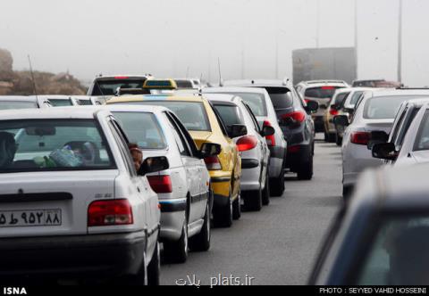 جاده چالوس فردا یكطرفه می گردد