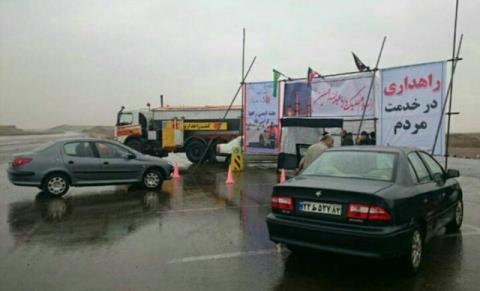 مسدود بودن محورهای ورودی و خروجی استانها و غربالگری كرونا